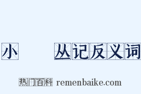 小嫏嬛丛记反义词是什么意思的图片